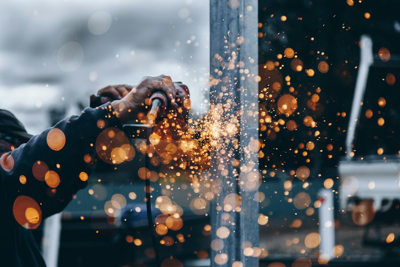 Industrial construction framework — tannery cluster effluent and upgrade context. Photo via Unsplash.