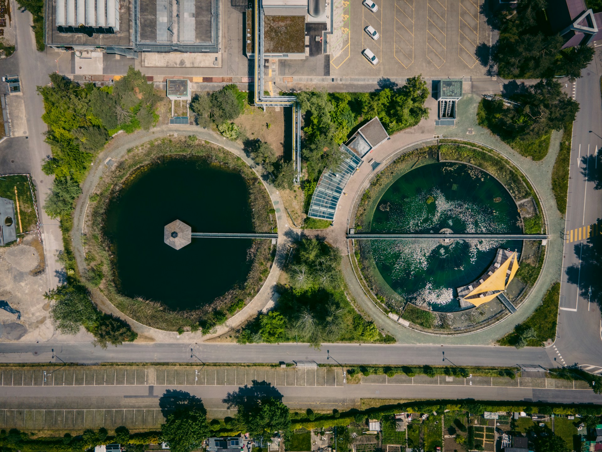 Industrial water treatment infrastructure — ZLD compliance context. Photo via Unsplash.